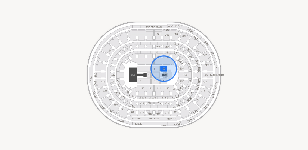 United Center Seating Chart