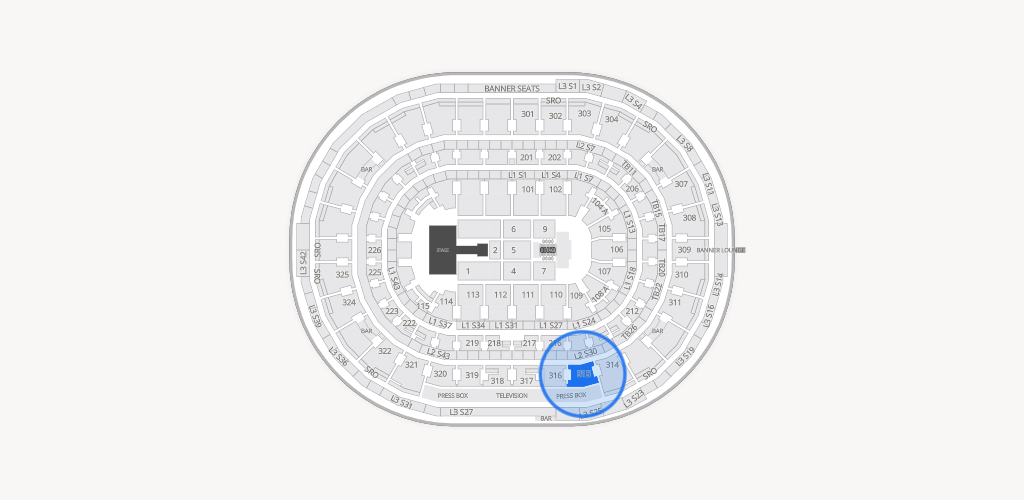 United Center Seating Chart