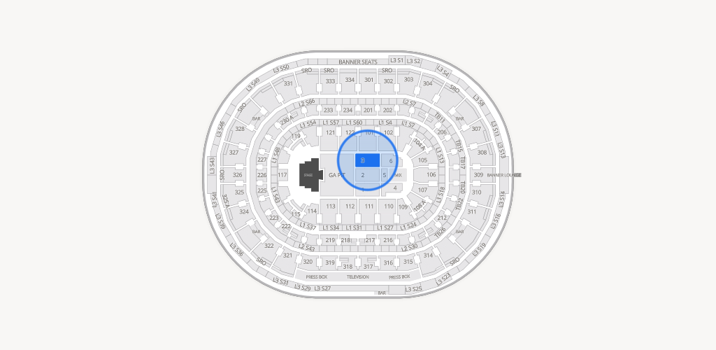United Center Seating Chart