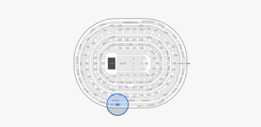 United Center Seating Chart