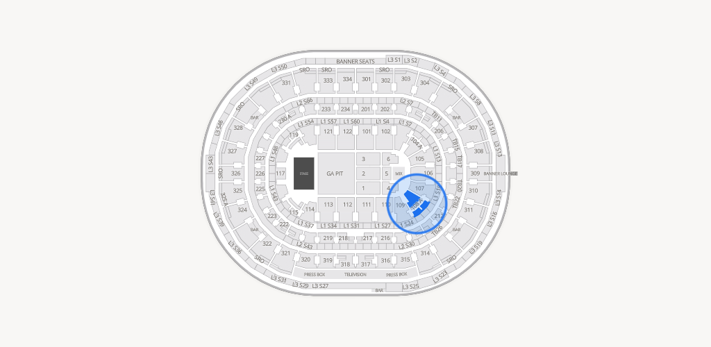 United Center Seating Chart
