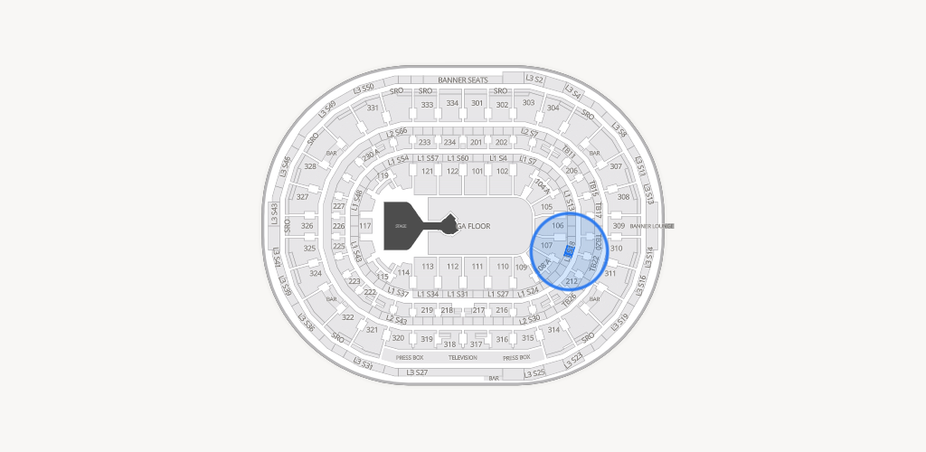 United Center Seating Chart
