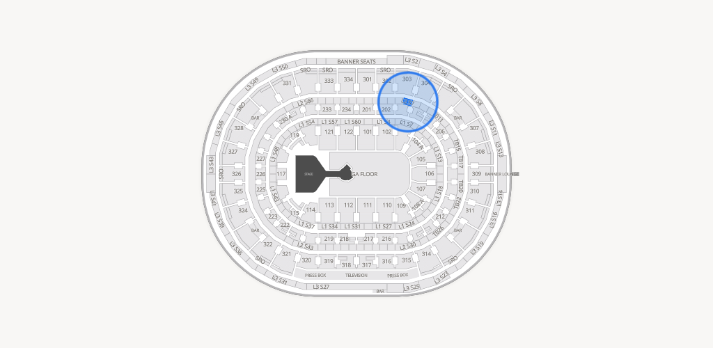 United Center Seating Chart