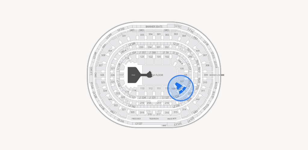 United Center Seating Chart