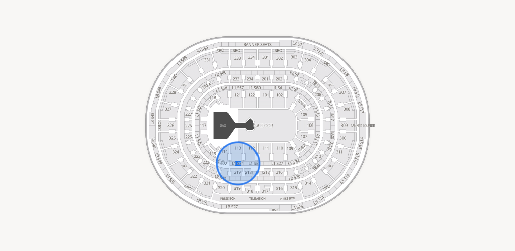 United Center Seating Chart