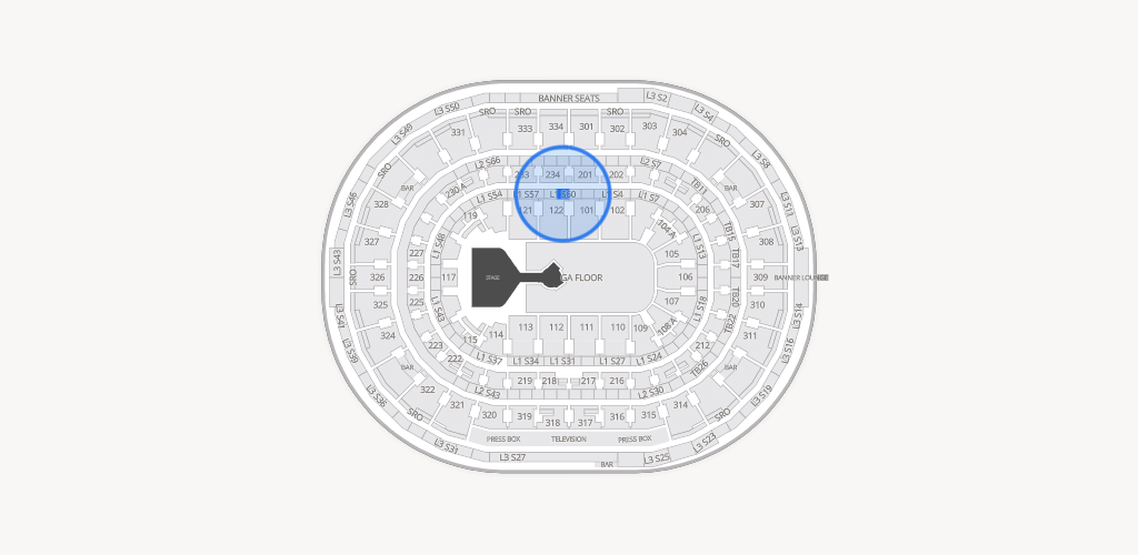 United Center Seating Chart
