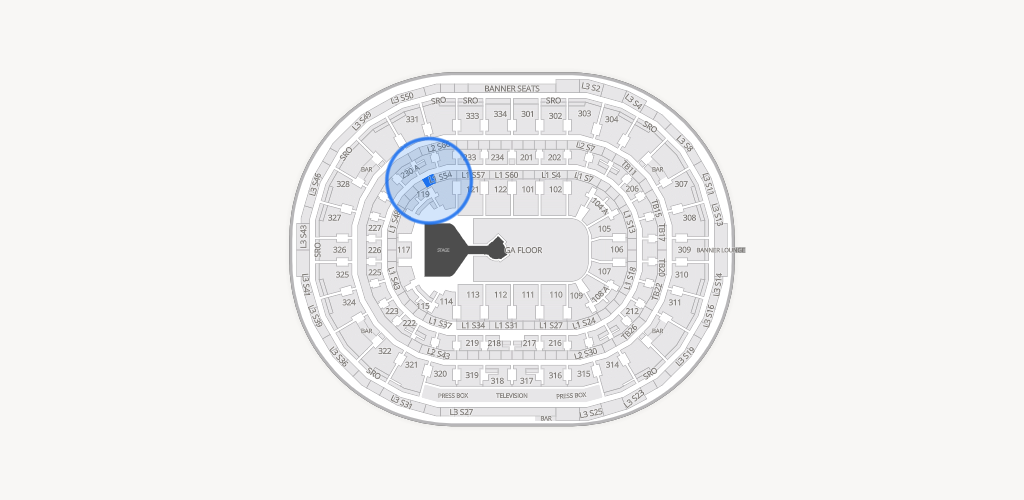 United Center Seating Chart