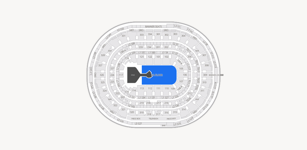 United Center Seating Chart