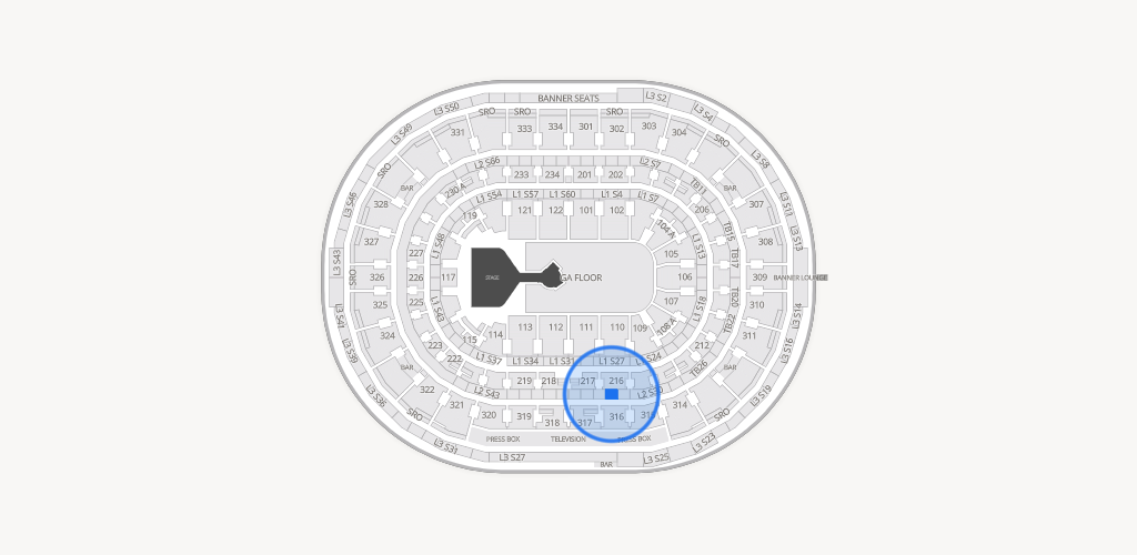 United Center Seating Chart