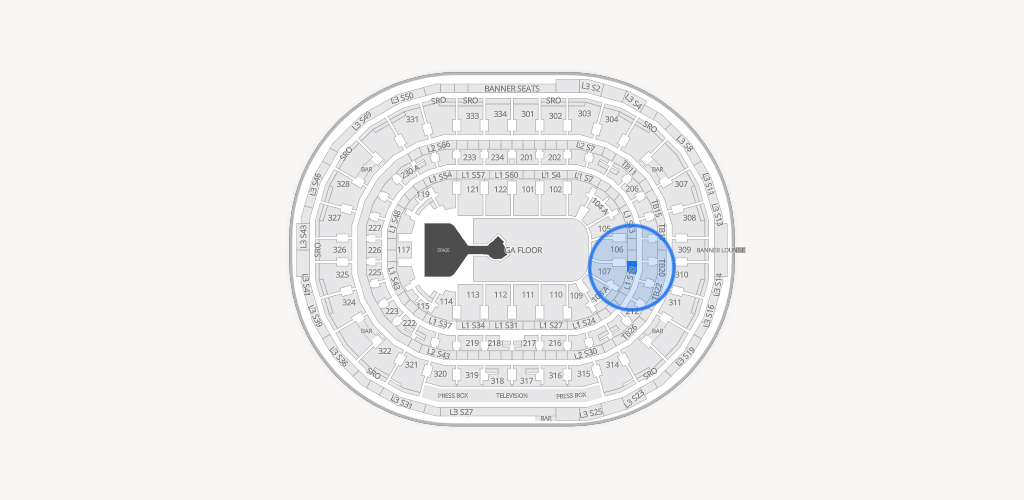 United Center Seating Chart