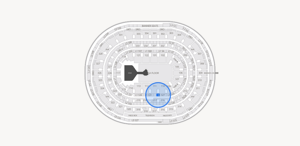 United Center Seating Chart
