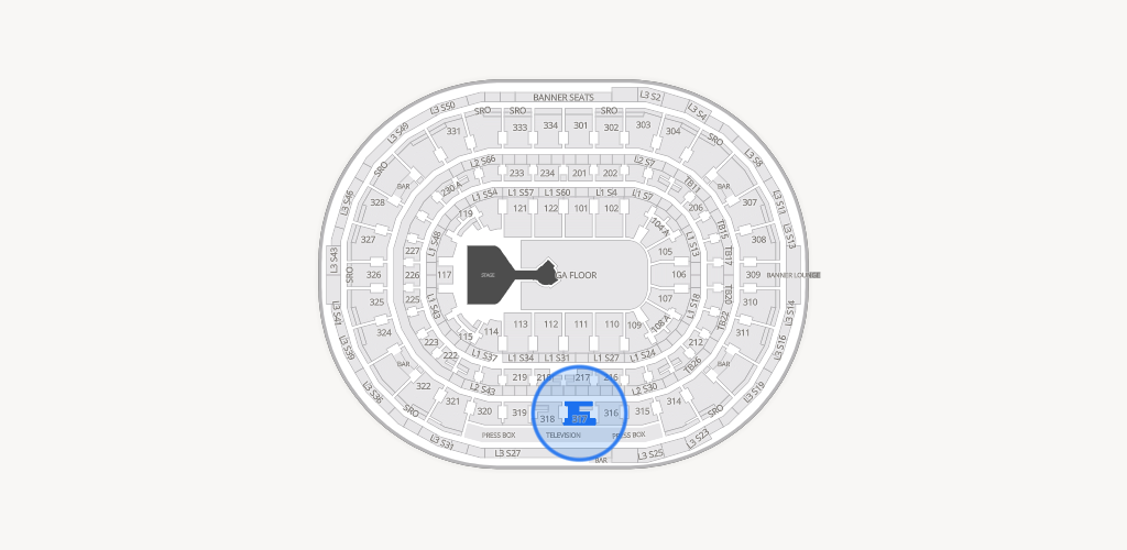United Center Seating Chart
