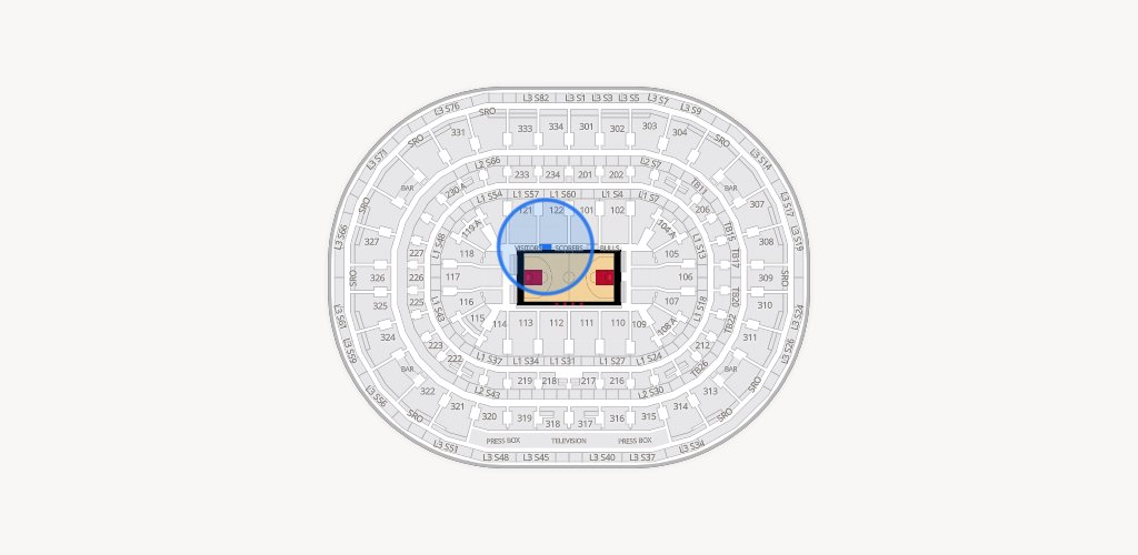 United Center Seating Chart