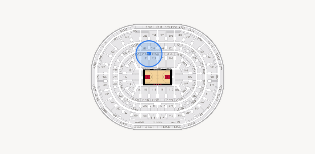 United Center Seating Chart