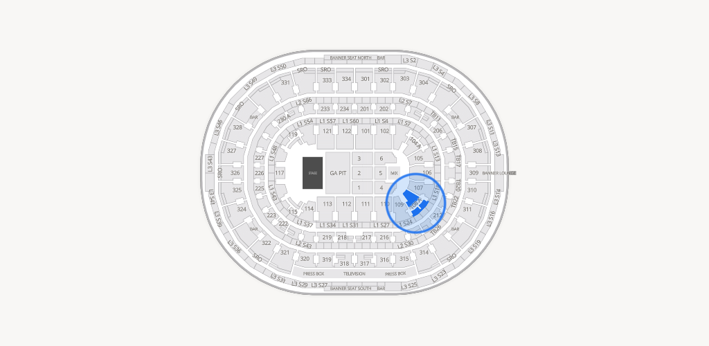 United Center Seating Chart