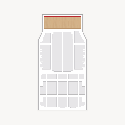 United Palace Theatre seating chart