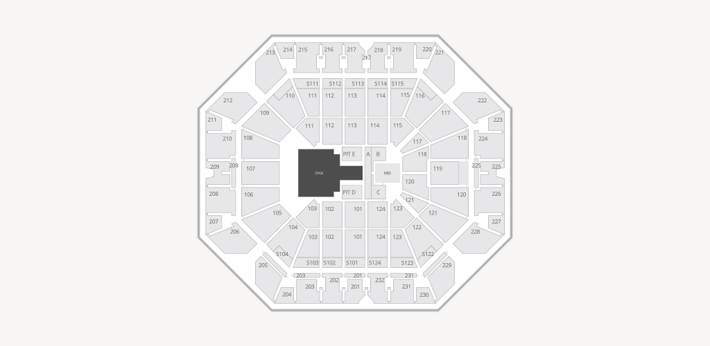 United Supermarkets Arena Seating Chart