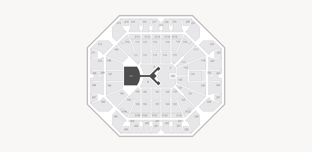 United Supermarkets Arena Seating Chart