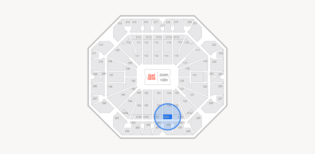 United Supermarkets Arena Seating Chart
