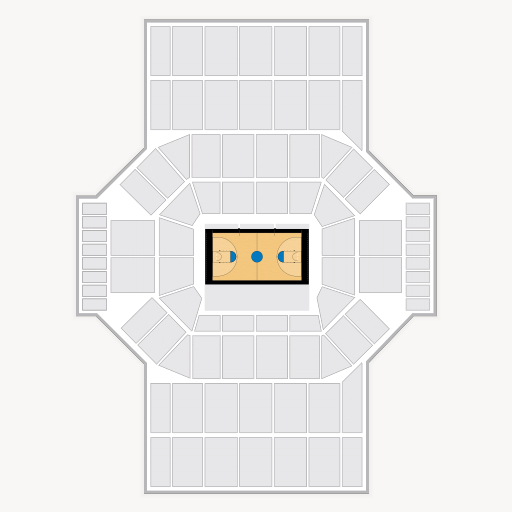University of Dayton Arena seating chart