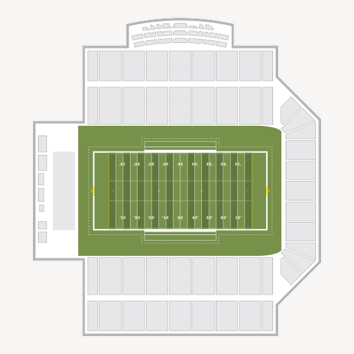 University Stadium (NM) seating chart