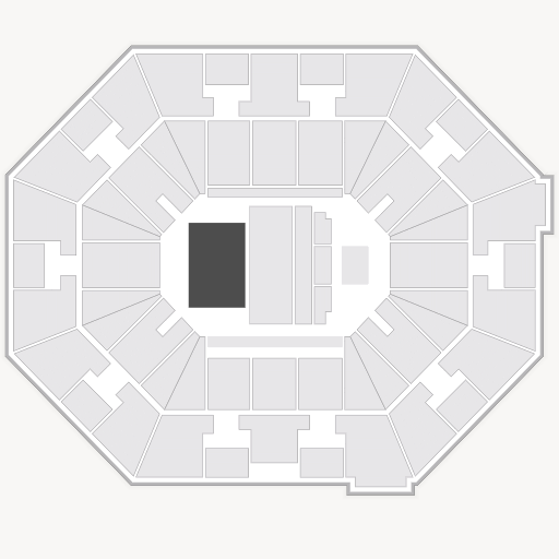 UNO Lakefront Arena seating chart