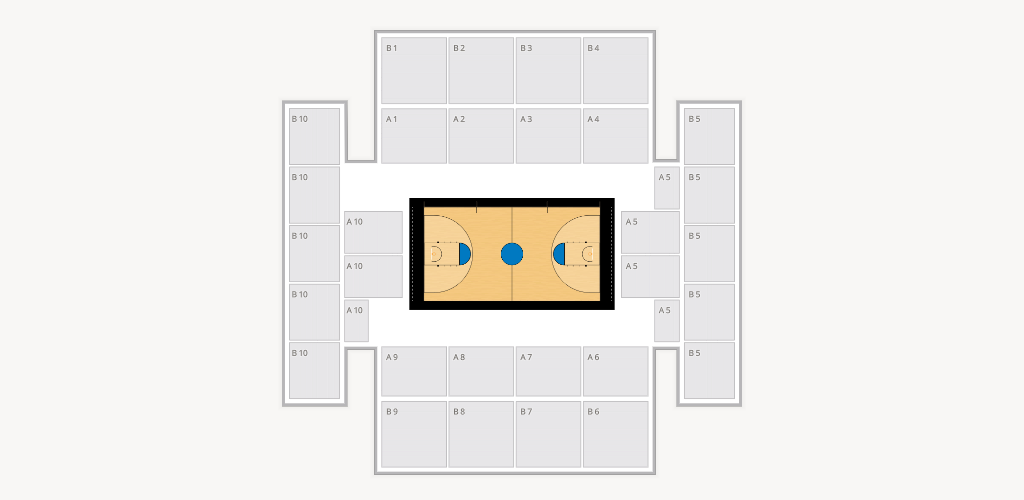 UPMC Cooper Fieldhouse Seating Chart