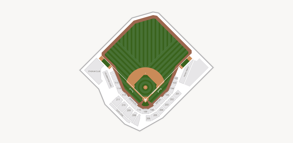 UPMC Park Seating Chart
