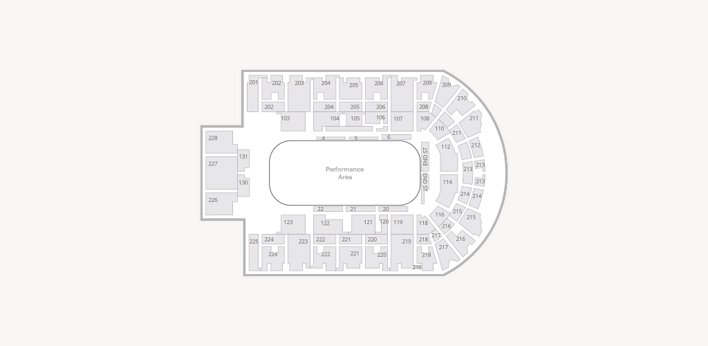Upstate Medical University Arena at The Oncenter War Memorial Seating Chart