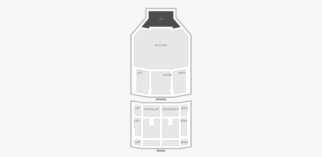 Uptown Theater - KC Seating Chart