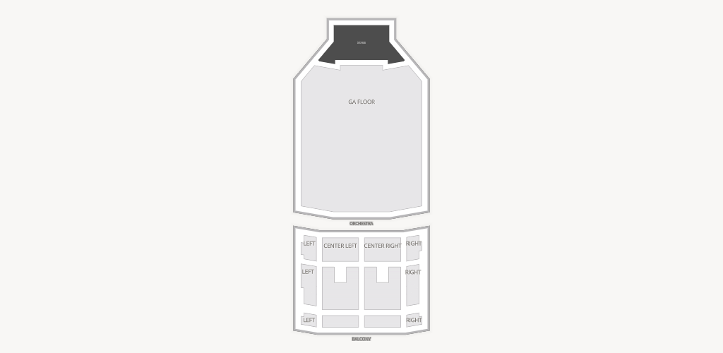 Uptown Theater - KC Seating Chart
