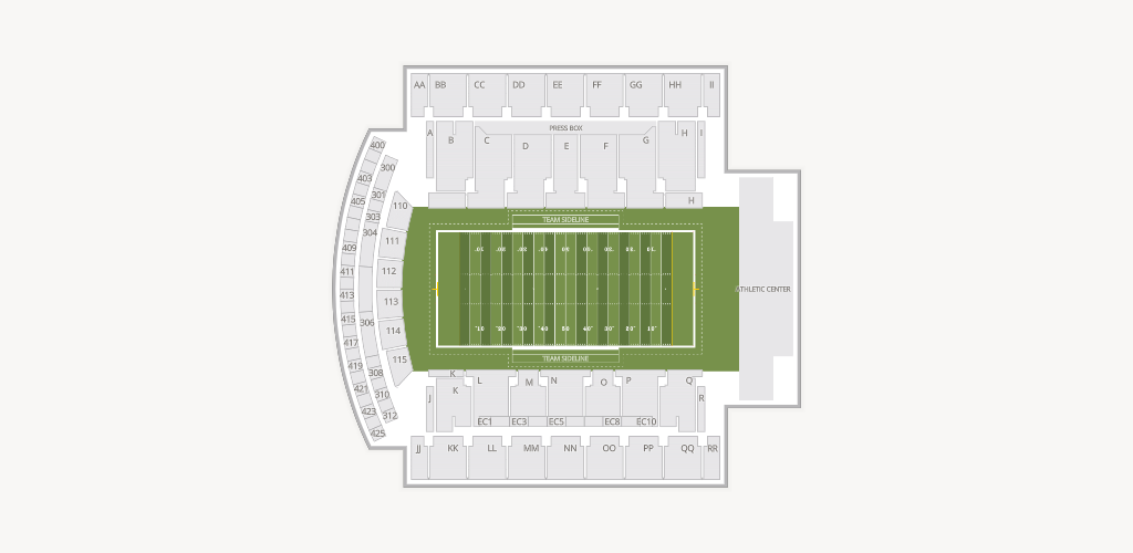 USM MM Roberts Stadium Seating Chart
