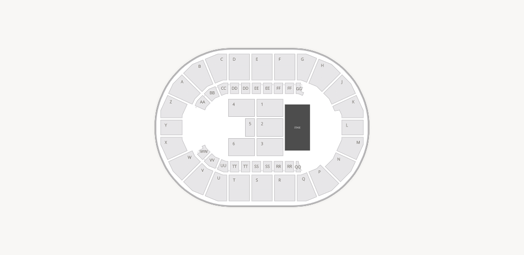 Utah State Fairpark Seating Chart