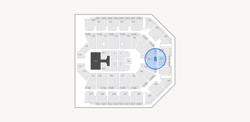 Van Andel Arena Seating Chart