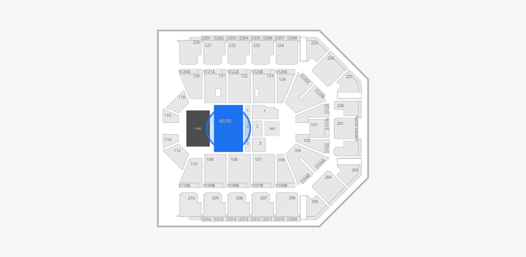 Van Andel Arena - Section Ga Pit Seat View | SeatGeek.ca