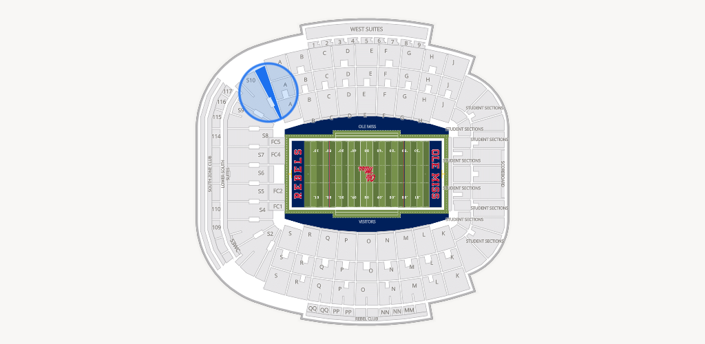 Vaught Hemingway Stadium Seating Chart