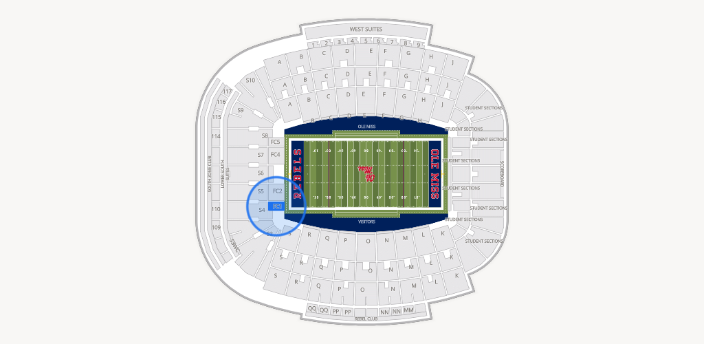 Vaught Hemingway Stadium Seating Chart