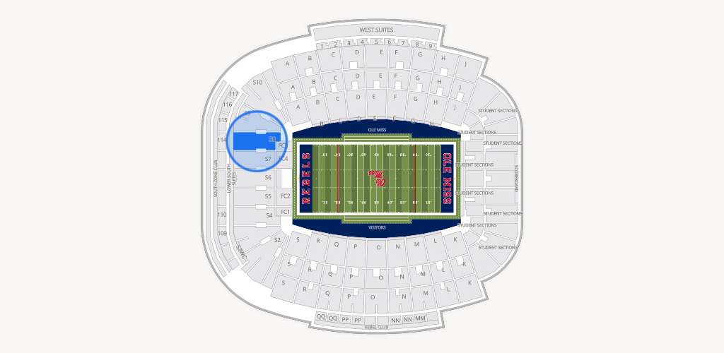 Vaught Hemingway Stadium Seating Chart