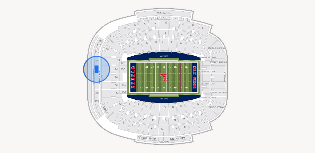 Vaught Hemingway Stadium Seating Chart