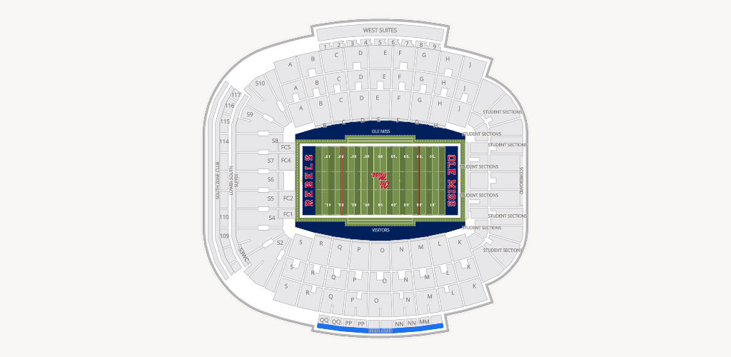 Vaught Hemingway Stadium Seating Chart