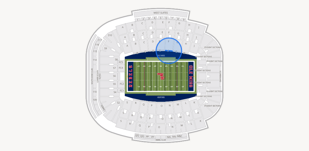 Vaught Hemingway Stadium Seating Chart
