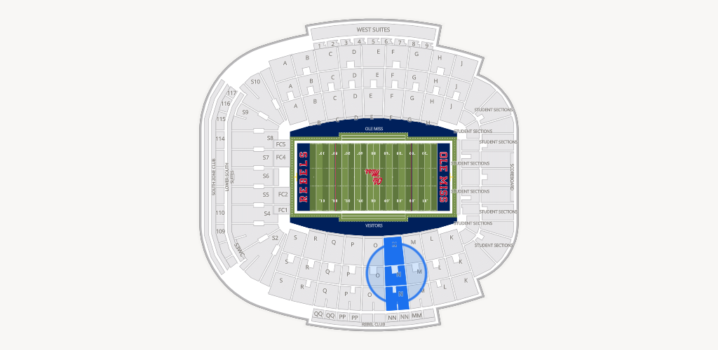 Vaught Hemingway Stadium Seating Chart