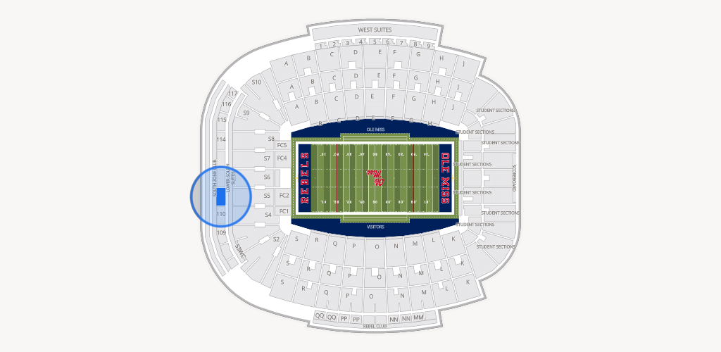 Vaught Hemingway Stadium Seating Chart