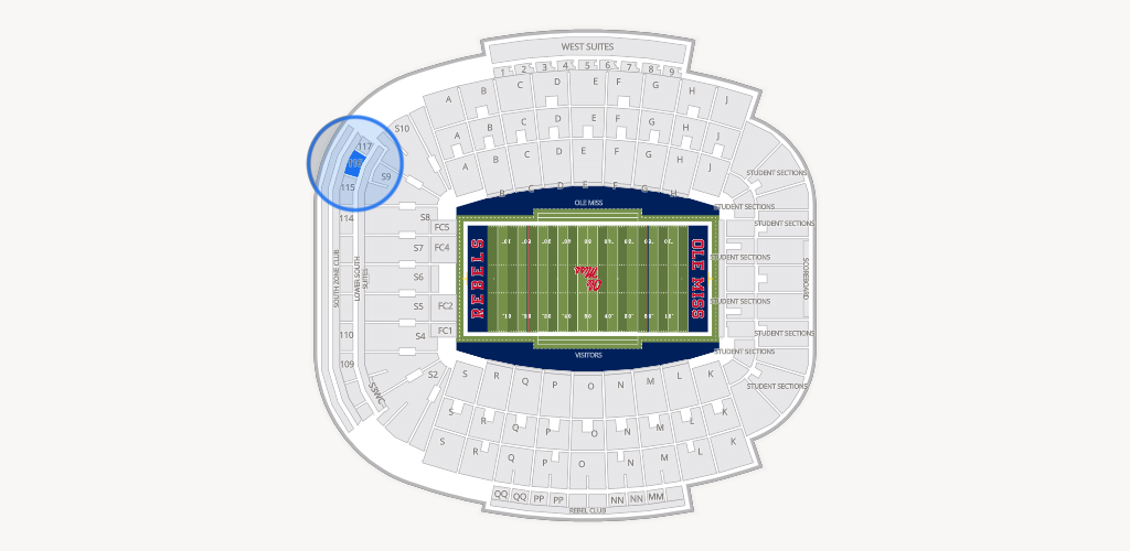 Vaught Hemingway Stadium Seating Chart