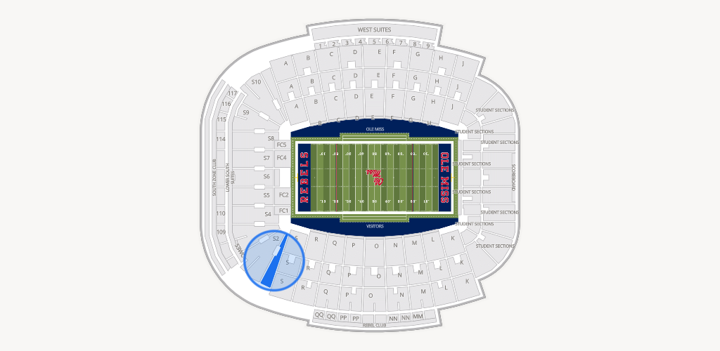 Vaught Hemingway Stadium Seating Chart