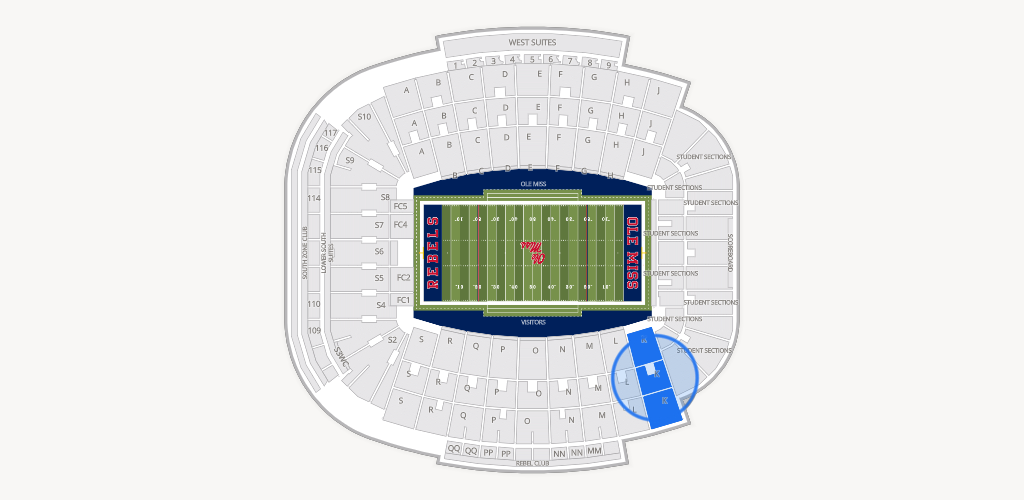 Vaught Hemingway Stadium Seating Chart
