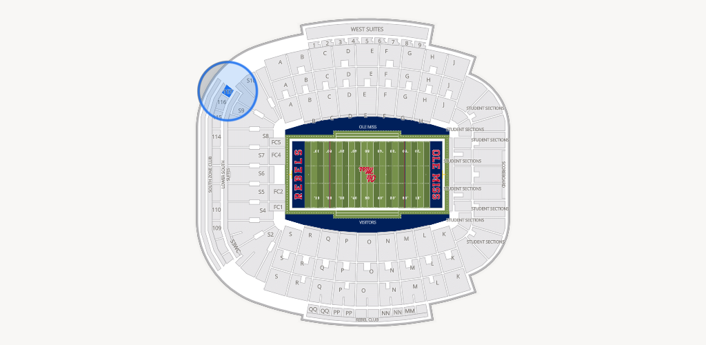 Vaught Hemingway Stadium Seating Chart