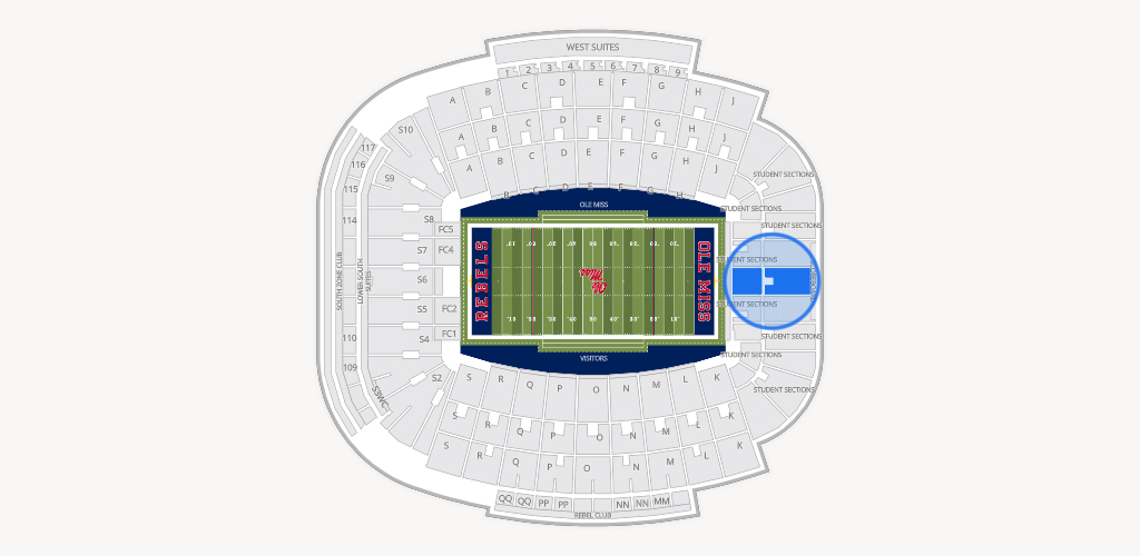 Vaught Hemingway Stadium Seating Chart