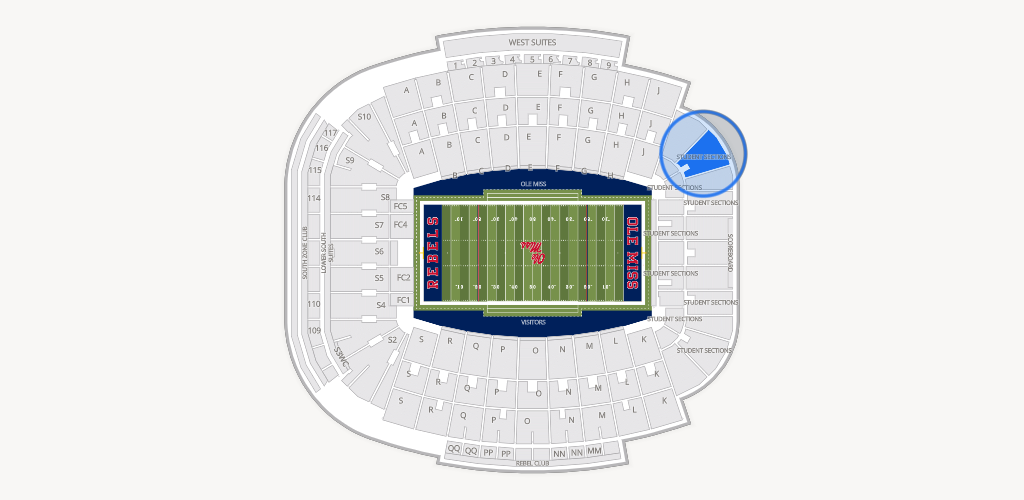 Vaught Hemingway Stadium Seating Chart