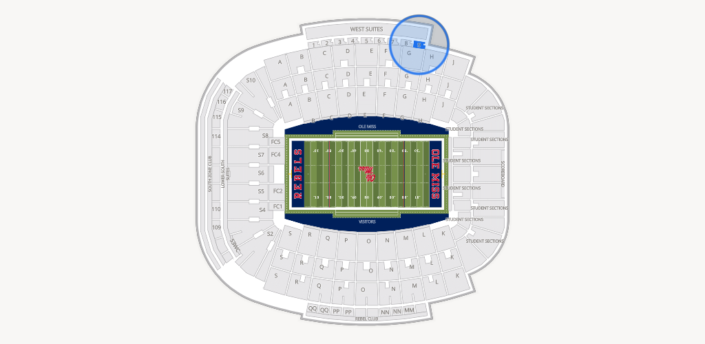 Vaught Hemingway Stadium Seating Chart